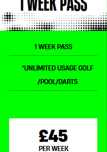 GolfPlus Summer Indoor Golf Simulator Pass Membership